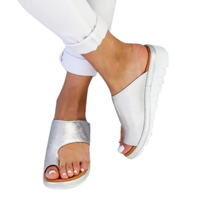 women orthopedic platform sandals