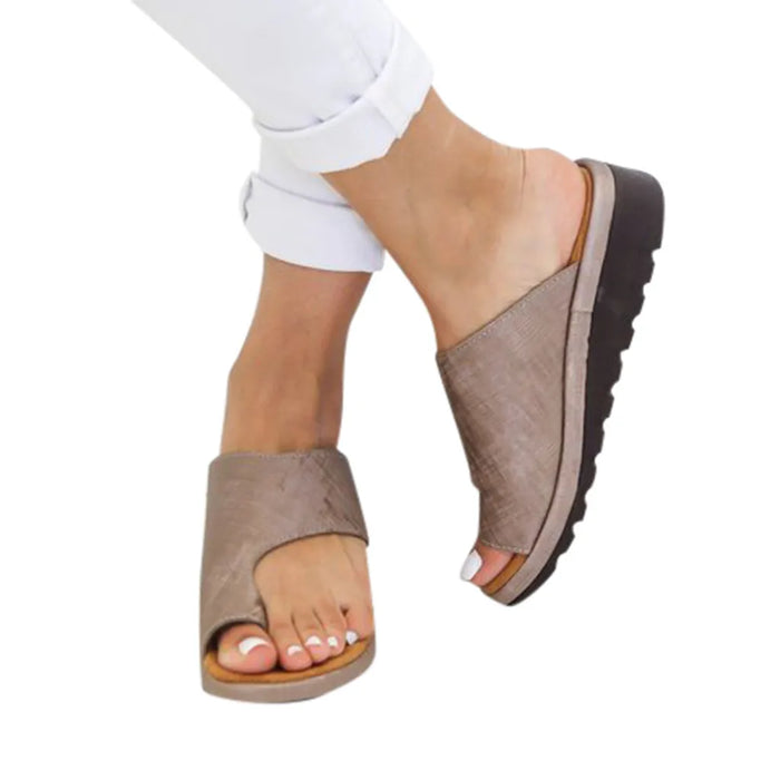 women orthopedic platform sandals