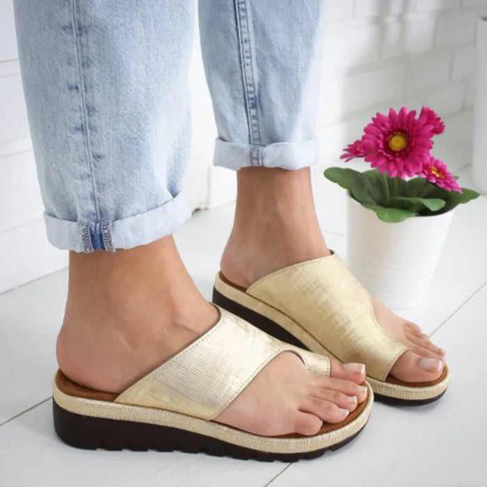 women orthopedic platform sandals