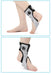 inflatable drop foot brace