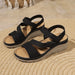 comfort platform wedge heel sandals
