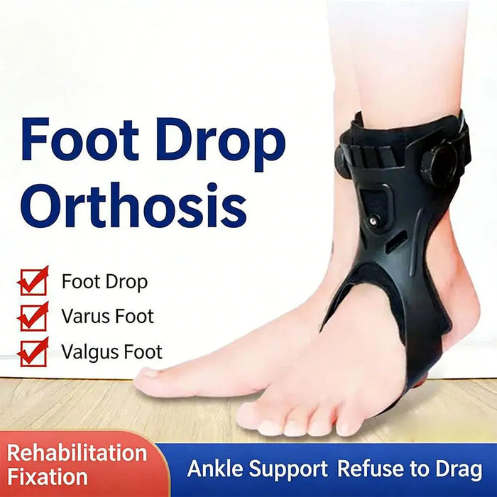 Foot Drop Orthotics Adjustable Buckle For Hemiplegia Stroke Shoes Walking AFOs Ankle Support With Comfortable Foot Ankle Support