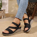 comfort platform wedge heel sandals