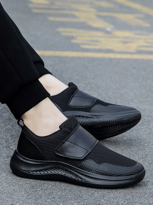 Men Orthopedics Wide Feet Swollen Walking Casual Shoes Thumb Eversion Adjusting Soft Comfortable Diabetic Man Shoes Big Size
