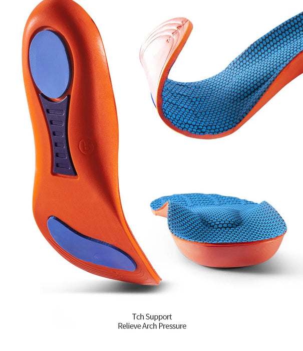 Orthopedic Insoles for Shoes Men Women Brand Arch Support Air Insole for Feet Shock-absorbing Baskets Sport Running Shoe Sole
