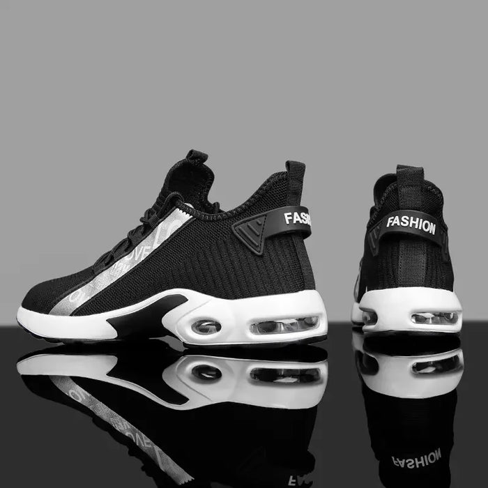 Man Sneakers Breathable Mesh Hiking Shoe Comfortable Walking Shoes Outdoor Fashion Travel Gym Exercise Casual Wear Facon Shoes