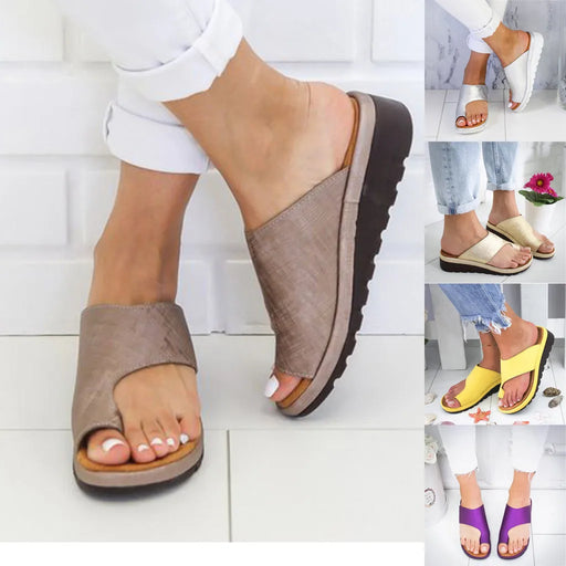 women orthopedic platform sandals