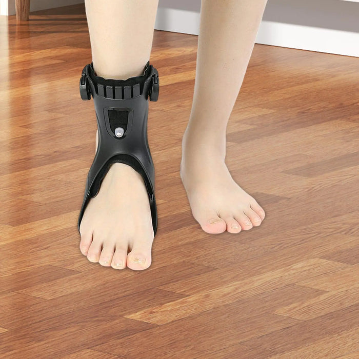 Drop Foot Brace Orthosis Drop Foot Ankle Support With Comfortable Adjustable Buckle For Hemiplegia Strokes Shoes Walking