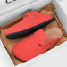 Suede Leather Cork Clogs – Comfortable Closed Toe Footbed Sandals