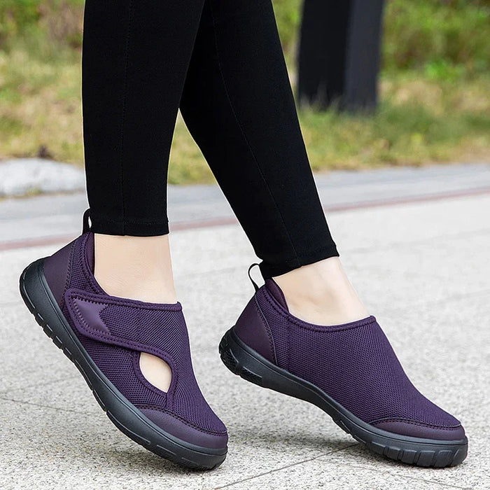 2025 Men's orthopedic wide foot swollen walking casual shoes thumb valgus adjustment soft and comfortable diabetic women's shoes