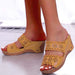 Women platform walking sandals for summer comfort