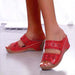 women platform walking sandals