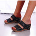 women platform walking sandals