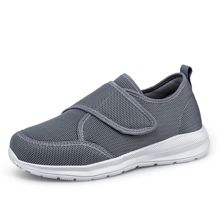 Lightweight Adjustable Diabetic Walking Shoes for Elderly Men and Women Orthopedic Foot Pain Relief Swollen Feet Comfort