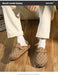 thick bottom cork mule sandals