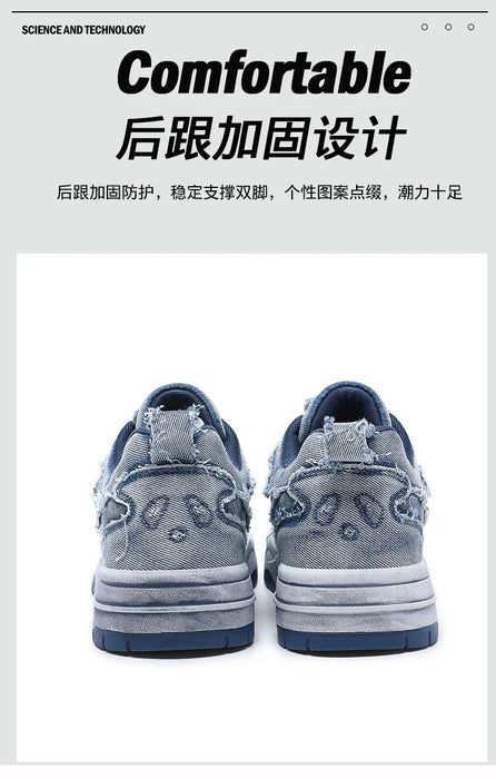 Retro Unisex Casual Shoes Fashion Cool Warm Runn Shoes Men Women Anti Slip Classic Tennis Shoes Punk Hip-hop Outdoors Sneakers