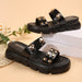 studded platform slide sandals
