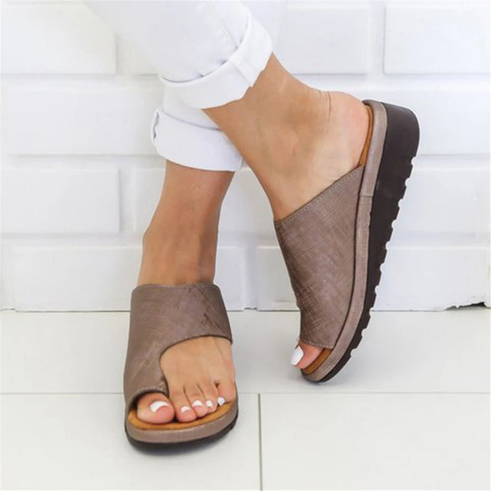 women orthopedic platform sandals