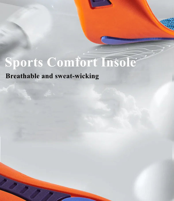 Orthopedic Insoles for Shoes Men Women Brand Arch Support Air Insole for Feet Shock-absorbing Baskets Sport Running Shoe Sole