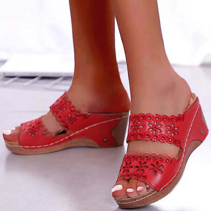 Women platform walking sandals for summer comfort