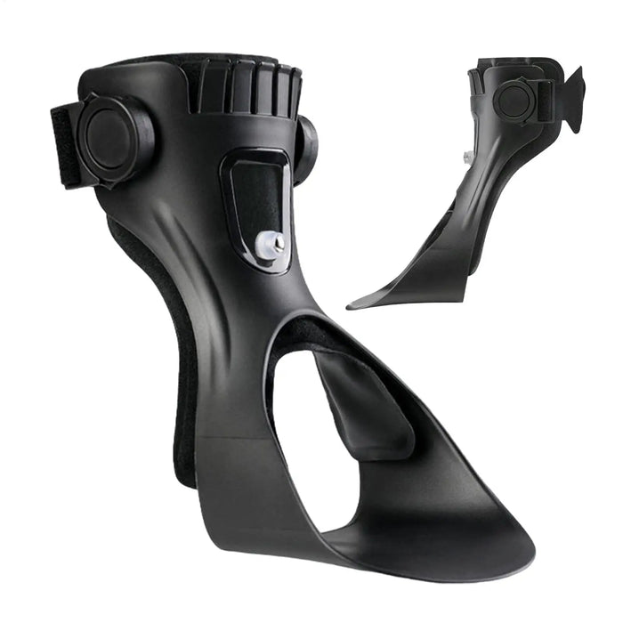 Drop Foot Brace Orthosis Drop Foot Ankle Support With Comfortable Adjustable Buckle For Hemiplegia Strokes Shoes Walking