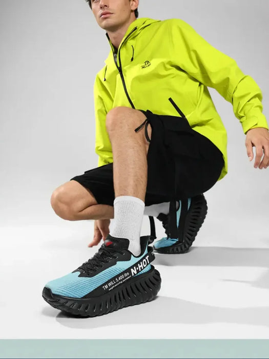 Lightweight, Low-Cut, Thick-Soled, Breathable Outdoor Trail Hiking Shoes for Men and Women, Cushioning Hiking and Walking Shoes