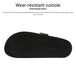 thick bottom cork mule sandals