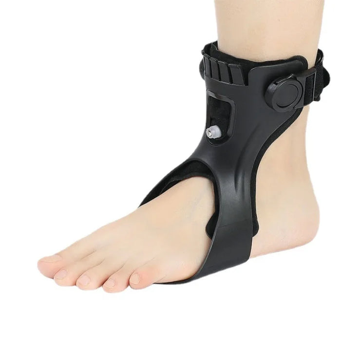 Drop Foot Brace AFO Orthosis Ankle Support with Comfortable Adjustable Buckle for Hemiplegia Stroke Walking Shoes