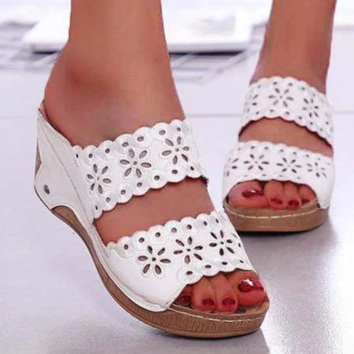 Women platform walking sandals for summer comfort