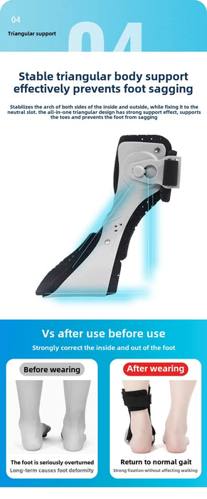 Pneumatic Air Foot Boot Air Walker Brace Ultralight Pneumatic Walking Boot Orthopedic Protection for Ankle Injury Fractures