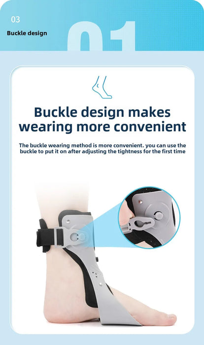 Pneumatic Air Foot Boot Air Walker Brace Ultralight Pneumatic Walking Boot Orthopedic Protection for Ankle Injury Fractures