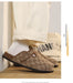 thick bottom cork mule sandals