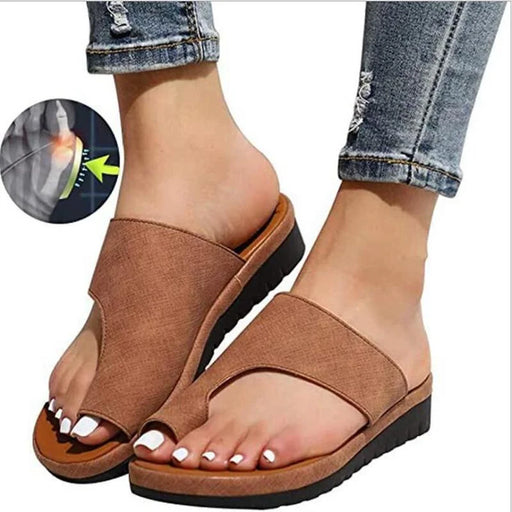 women orthopedic platform sandals