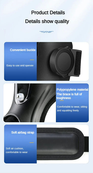 Drop Foot Brace AFO Orthosis Ankle Support with Comfortable Adjustable Buckle for Hemiplegia Stroke Walking Shoes