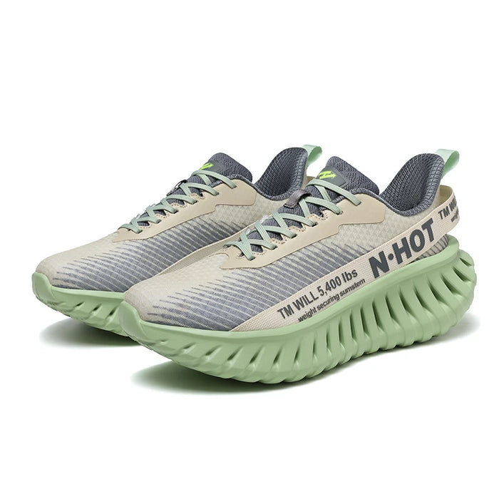 Lightweight, Low-Cut, Thick-Soled, Breathable Outdoor Trail Hiking Shoes for Men and Women, Cushioning Hiking and Walking Shoes