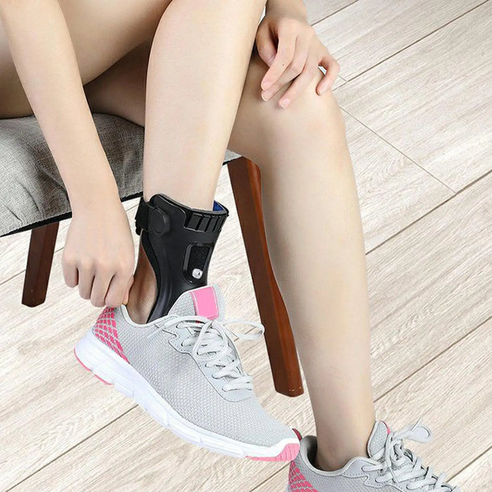 Drop Foot Brace Orthosis AFO AFOs Ankle Support With Comfortable Adjustable Buckle for Hemiplegia Stroke Shoes Walking