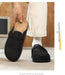 thick bottom cork mule sandals