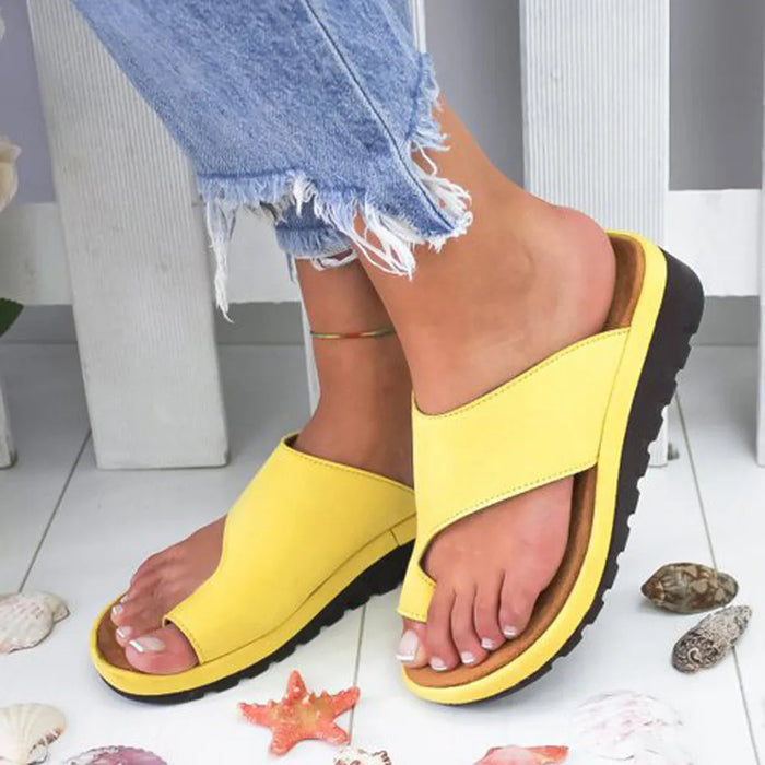 women orthopedic platform sandals