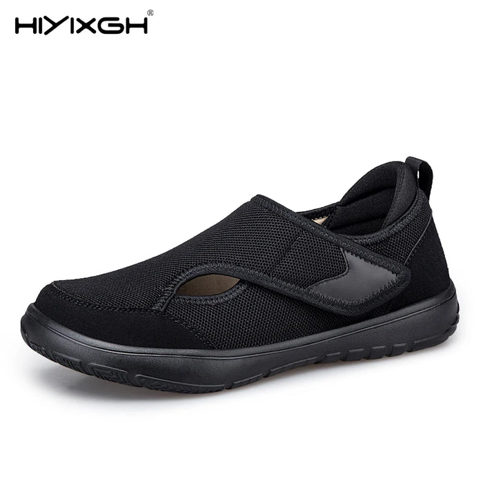 2025 Men's orthopedic wide foot swollen walking casual shoes thumb valgus adjustment soft and comfortable diabetic women's shoes