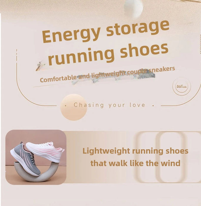 Women's Lightweight Running Shoes Summer Breathable Lace-Up Gym Walking Training  Cushioned Sole Non Slip Fatigue Relief Casual