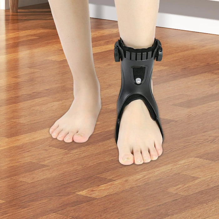 Drop Foot Brace Orthosis Drop Foot Ankle Support With Comfortable Adjustable Buckle For Hemiplegia Strokes Shoes Walking