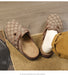 thick bottom cork mule sandals