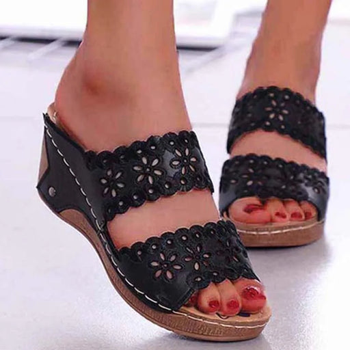 Women platform walking sandals for summer comfort