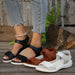 Comfortable Summer Travel Sandals for Women – Durable Platform Shoes