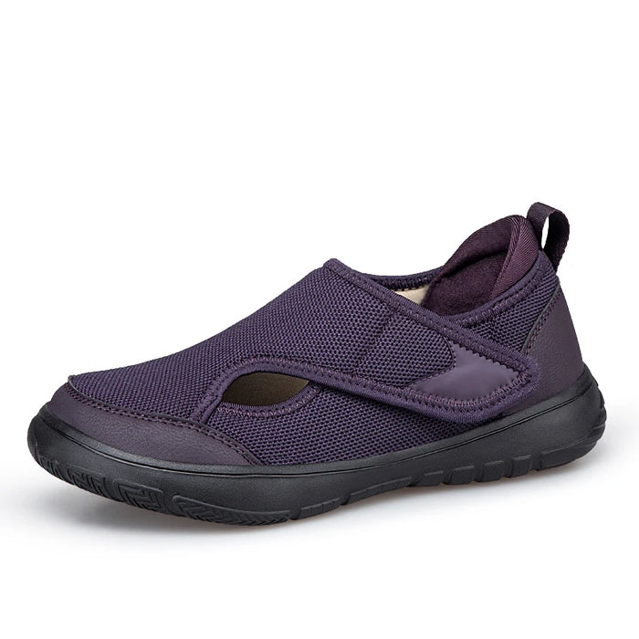 2025 Men's orthopedic wide foot swollen walking casual shoes thumb valgus adjustment soft and comfortable diabetic women's shoes