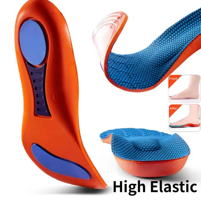 Orthopedic Insoles for Shoes Men Women Brand Arch Support Air Insole for Feet Shock-absorbing Baskets Sport Running Shoe Sole