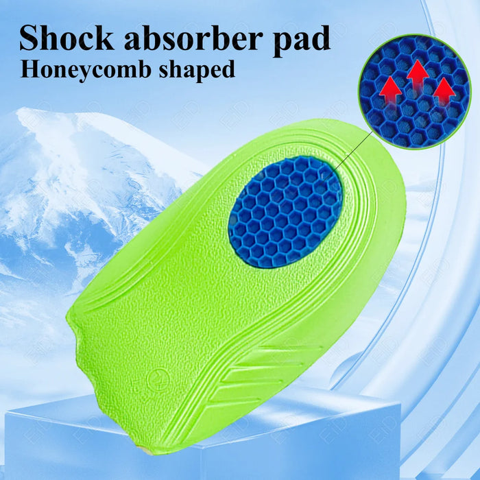 Orthopedic Insoles for Men Women Shoes Flat Feet Arch Support Running Insoles Sneakers  Plantar Fascitis Heel Lift Half Shoe Pad