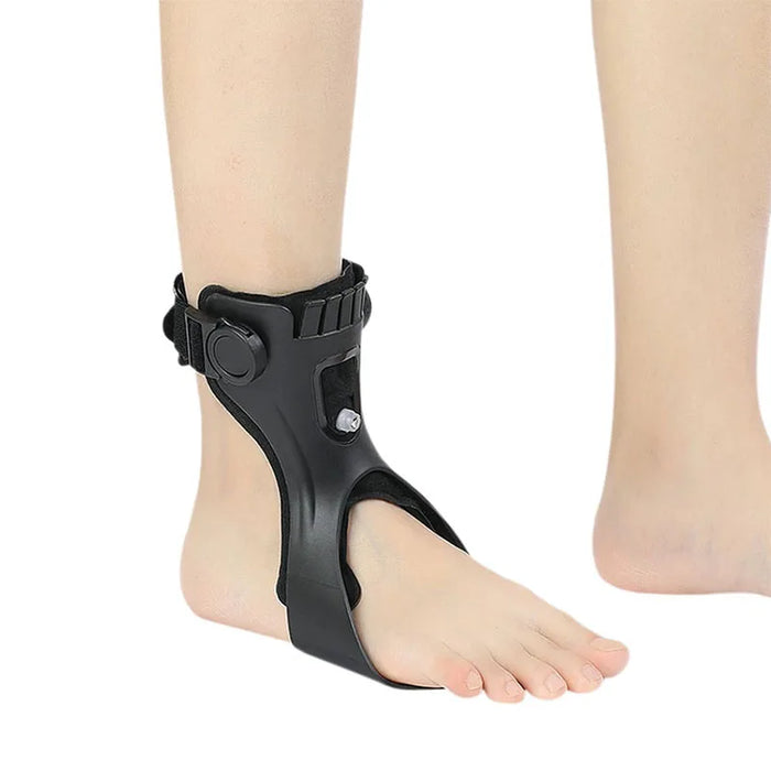 Inflatable Drop Foot Brace Orthosis-AFO Ankle Support With Comfortable Adjustable Buckle for Hemiplegia Stroke Shoes Walking