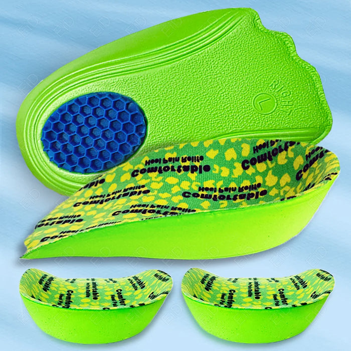 Orthopedic Insoles for Men Women Shoes Flat Feet Arch Support Running Insoles Sneakers  Plantar Fascitis Heel Lift Half Shoe Pad