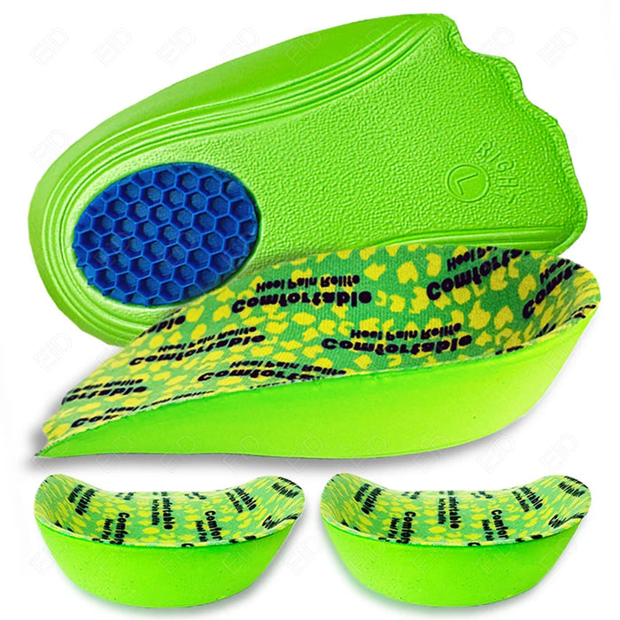 Orthopedic Insoles for Men Women Shoes Flat Feet Arch Support Running Insoles Sneakers  Plantar Fascitis Heel Lift Half Shoe Pad